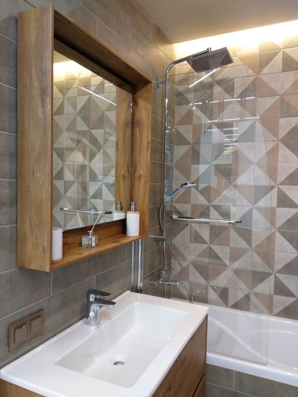 Bathroom Renovation with Tiles